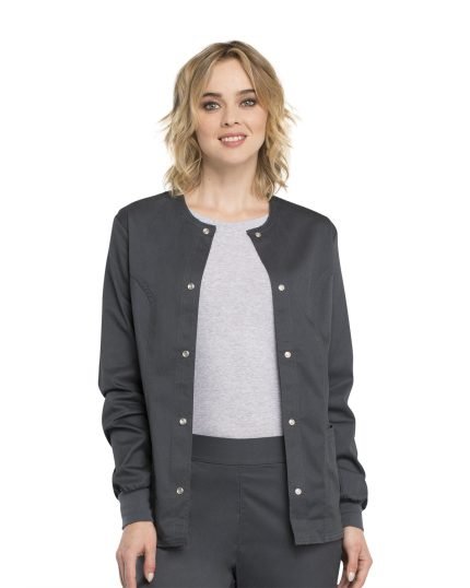 Women's Snap Front Warm-Up Jacket (LUXE)